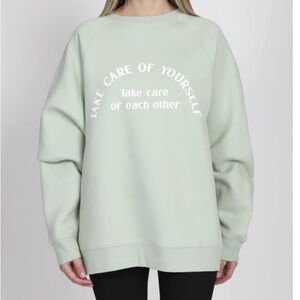 Brunette The Label Sage Green Sweatshirt